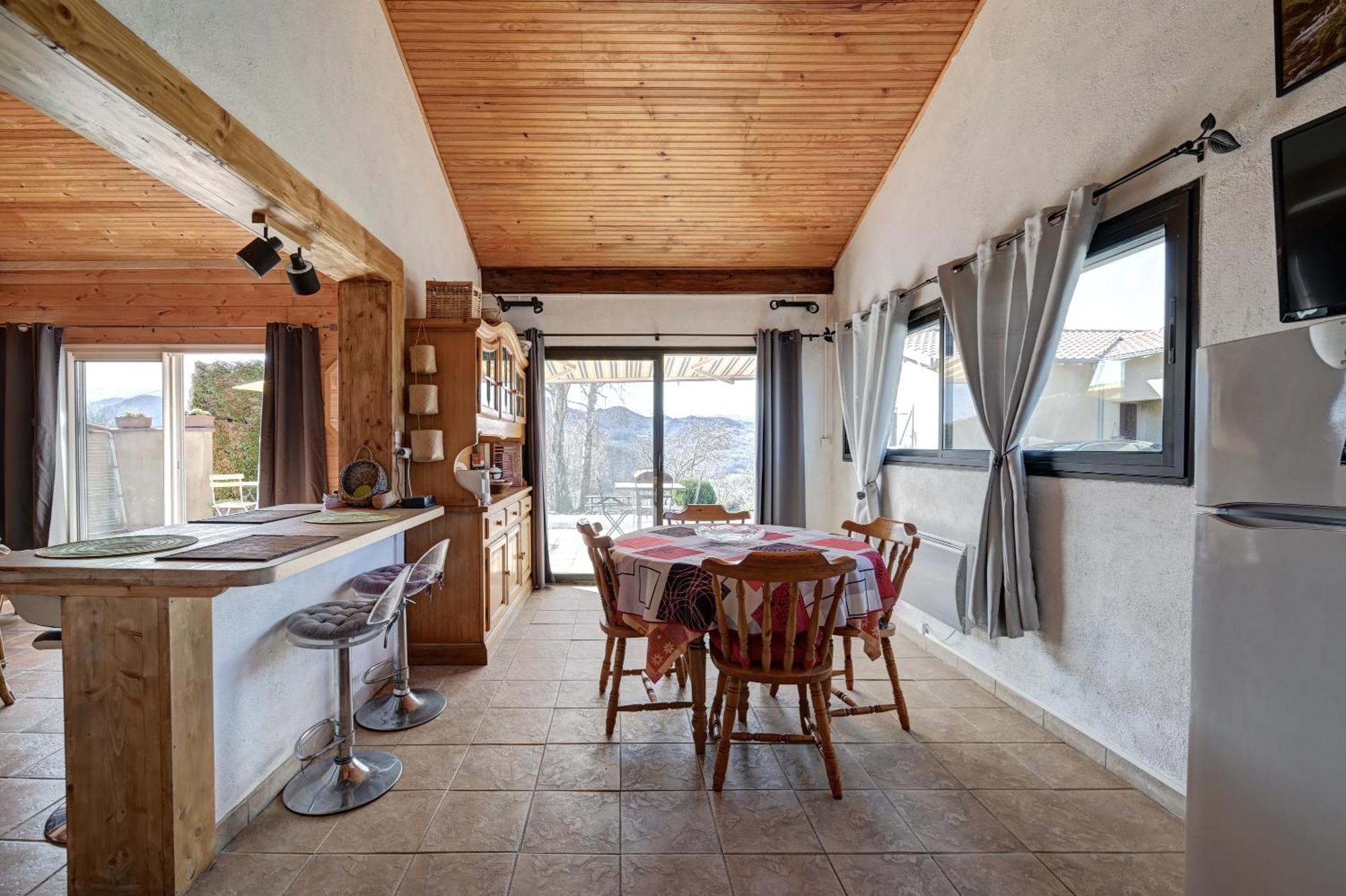 Willa Maisonnette A La Campagne Ariege Saint-Girons  Zewnętrze zdjęcie